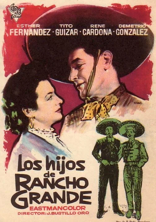 Постер: Los hijos de Rancho Grande