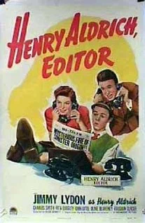 Постер: Henry Aldrich, Editor