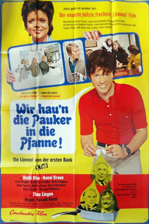 Постер: Wir haun die Pauker in die Pfanne - Die Lümmel von der ersten Bank, V. Teil