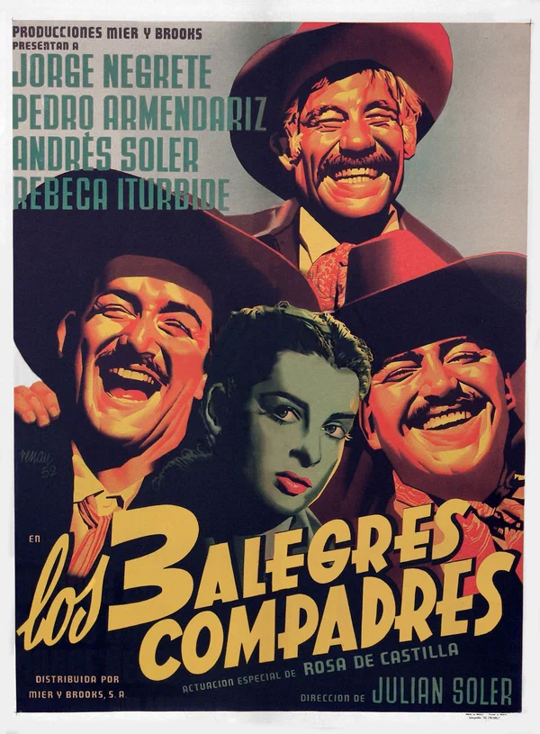 Постер: Los tres alegres compadres