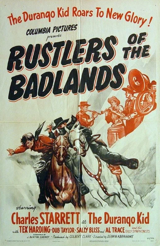 Постер: Rustlers of the Badlands