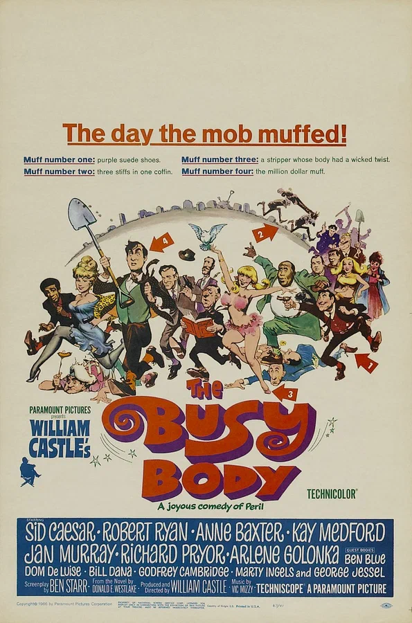 Постер: The Busy Body