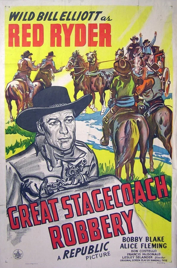 Постер: The Great Stagecoach Robbery