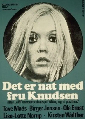 Постер: Det er nat med fru Knudsen