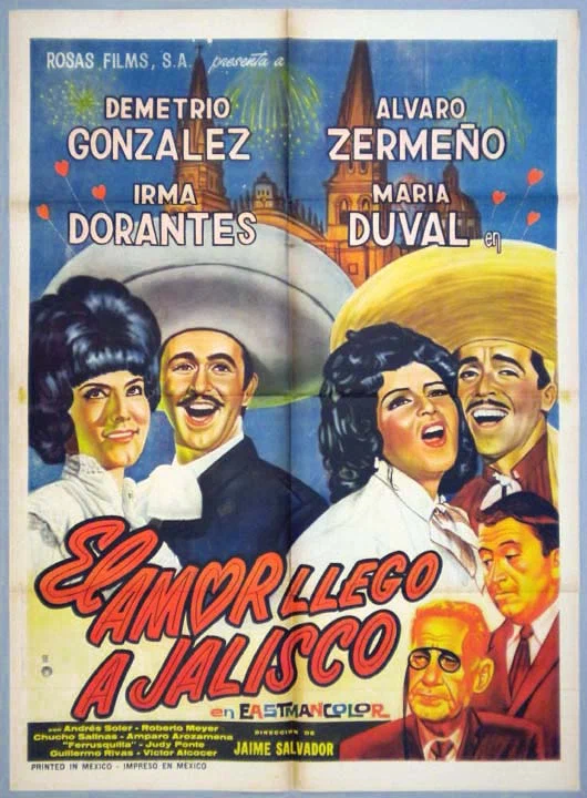 Постер: El amor llegó a Jalisco