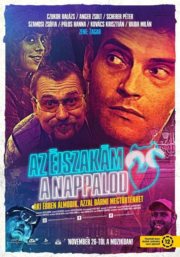 Постер: Az éjszakám a nappalod