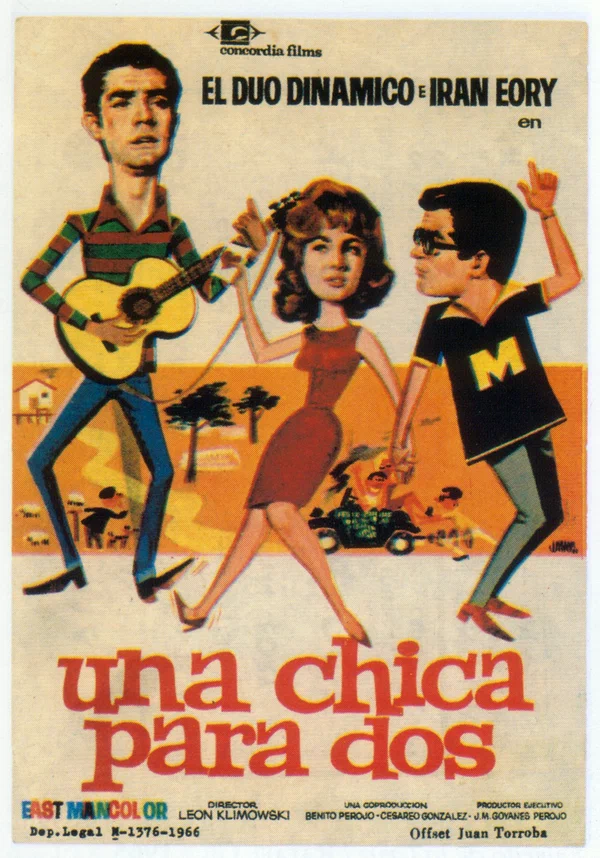 Постер: Una chica para dos