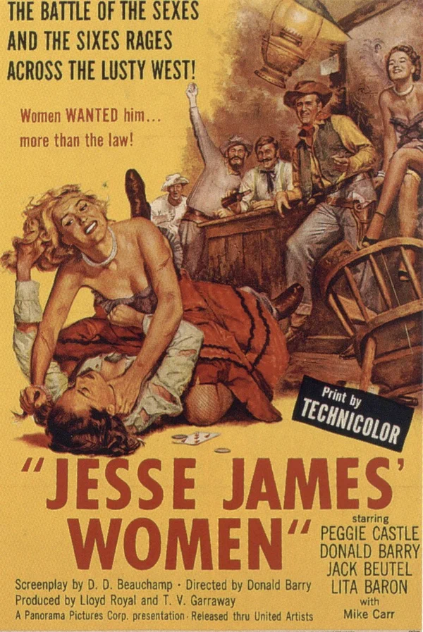 Постер: Jesse James' Women