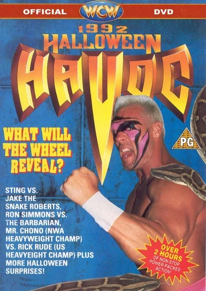 Постер: WCW Разрушение на Хэллоуин