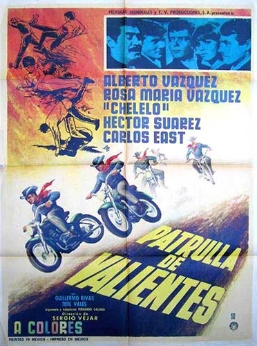 Постер: Patrulla de valientes