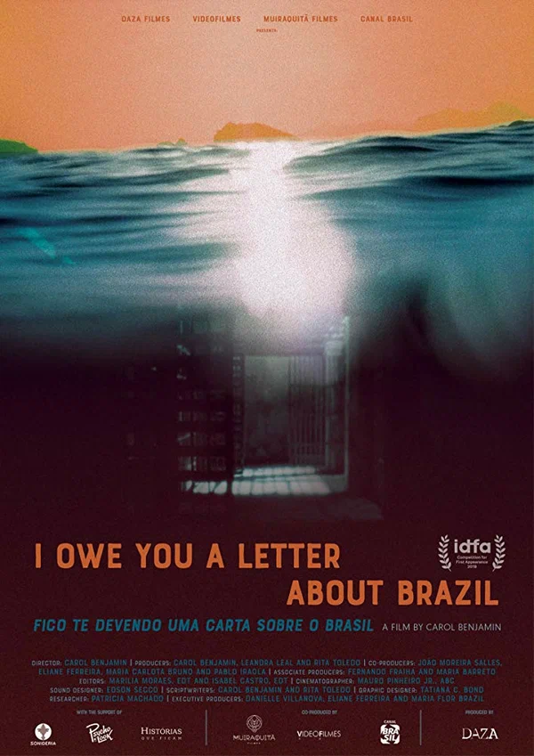 Постер: Fico te devendo uma carta sobre o Brasil