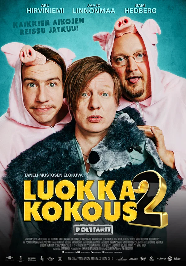 Постер: Luokkakokous 2 - Polttarit