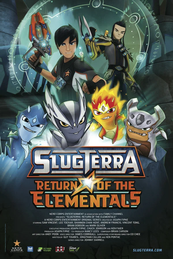 Постер: SlugTerra: Return of the Elementals