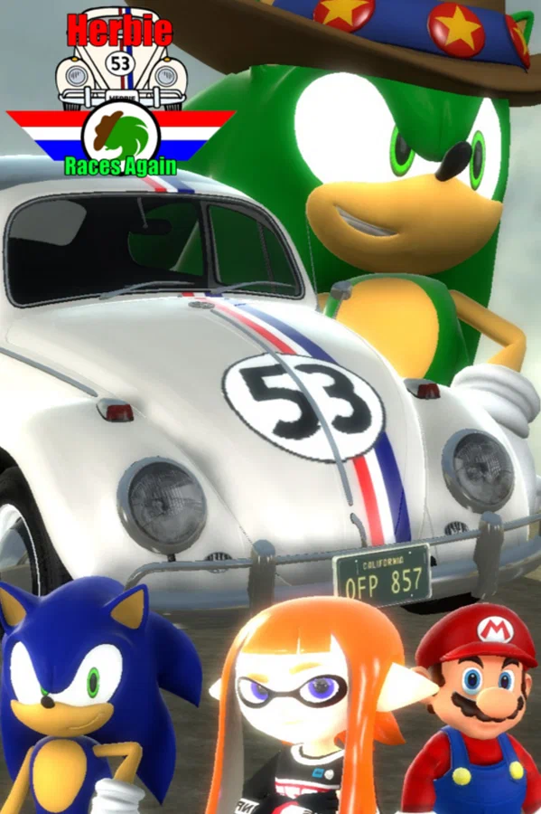 Постер: Herbie Races Again