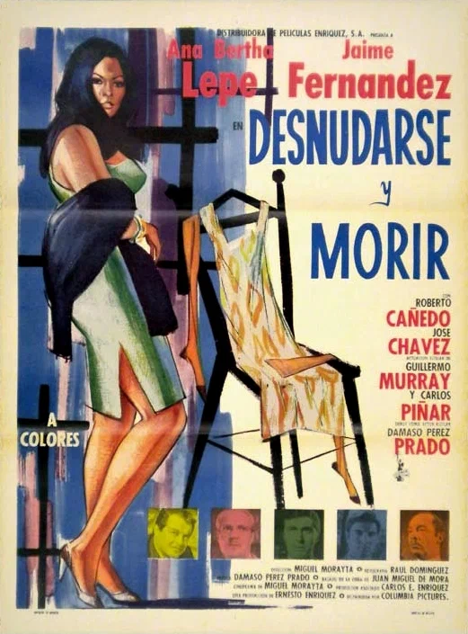Постер: Desnudarse y morir
