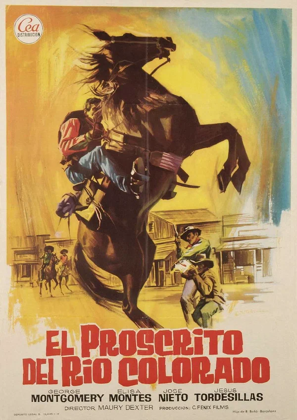 Постер: El proscrito del río Colorado