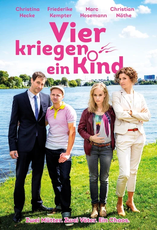 Постер: Vier kriegen ein Kind