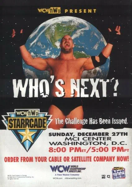 Постер: WCW Старркейд