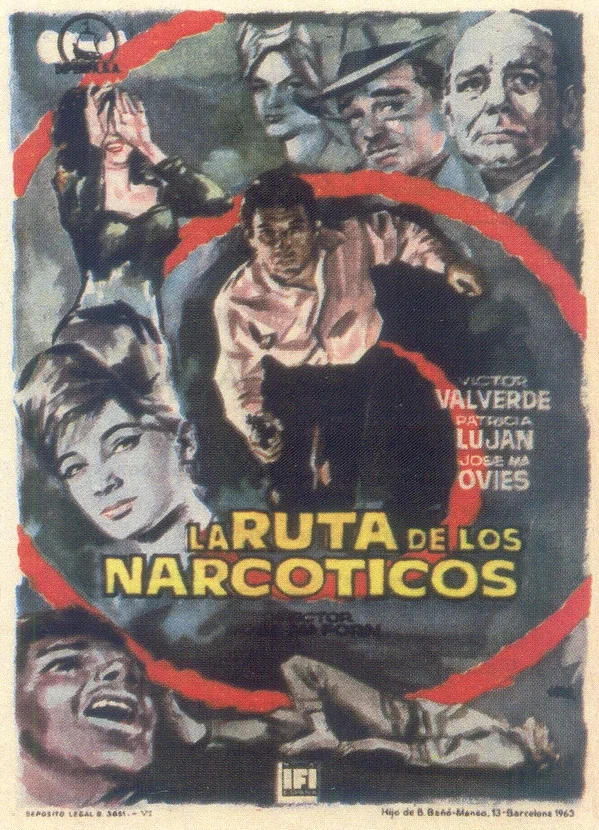 Постер: La ruta de los narcóticos