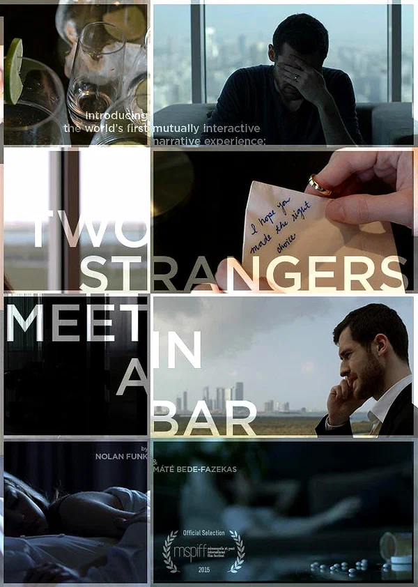 Постер: Two Strangers Meet in a Bar