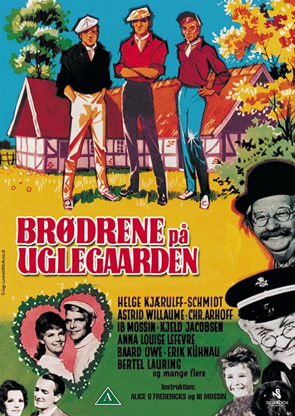 Постер: Brødrene på Uglegaarden