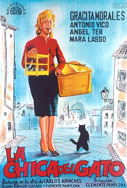 Постер: La chica del gato