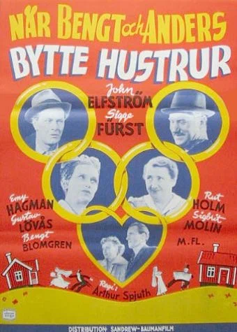 Постер: När Bengt och Anders bytte hustrur