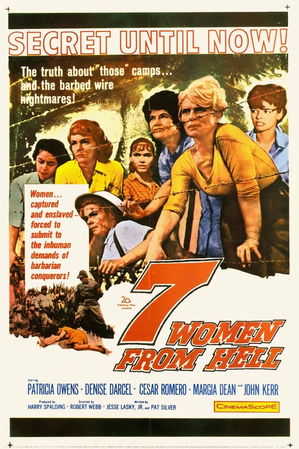 Постер: 7 женщин из ада