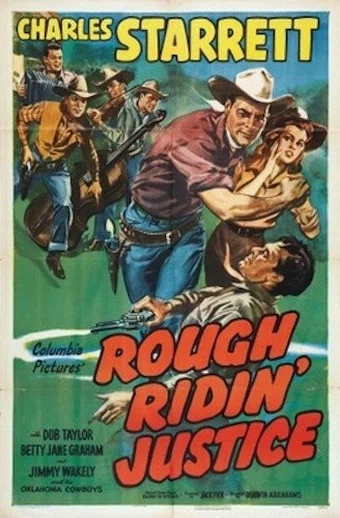Постер: Rough Ridin' Justice