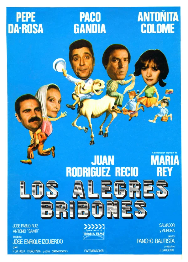 Постер: Los alegres bribones