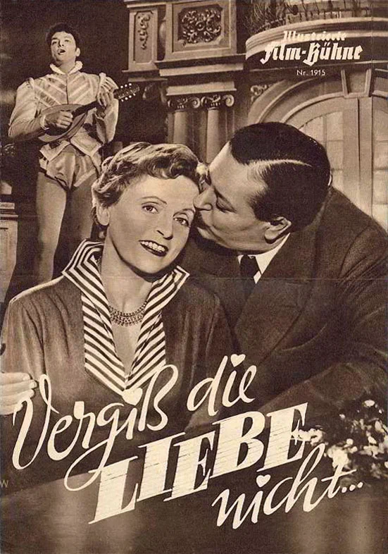 Постер: Vergiß die Liebe nicht
