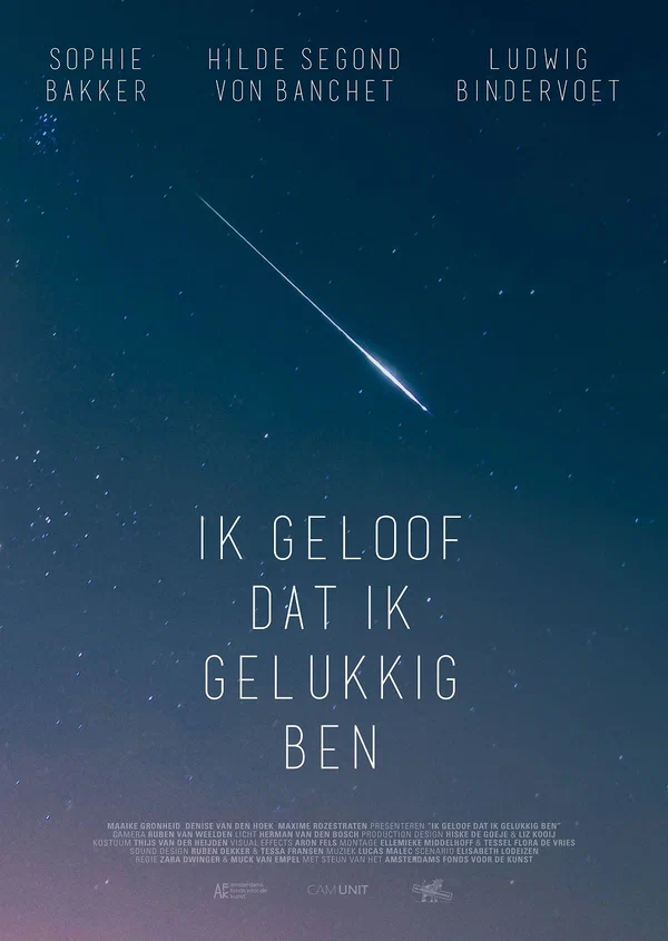 Постер: Ik geloof dat ik gelukkig ben