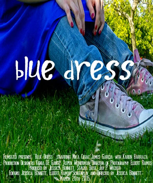 Постер: Blue Dress
