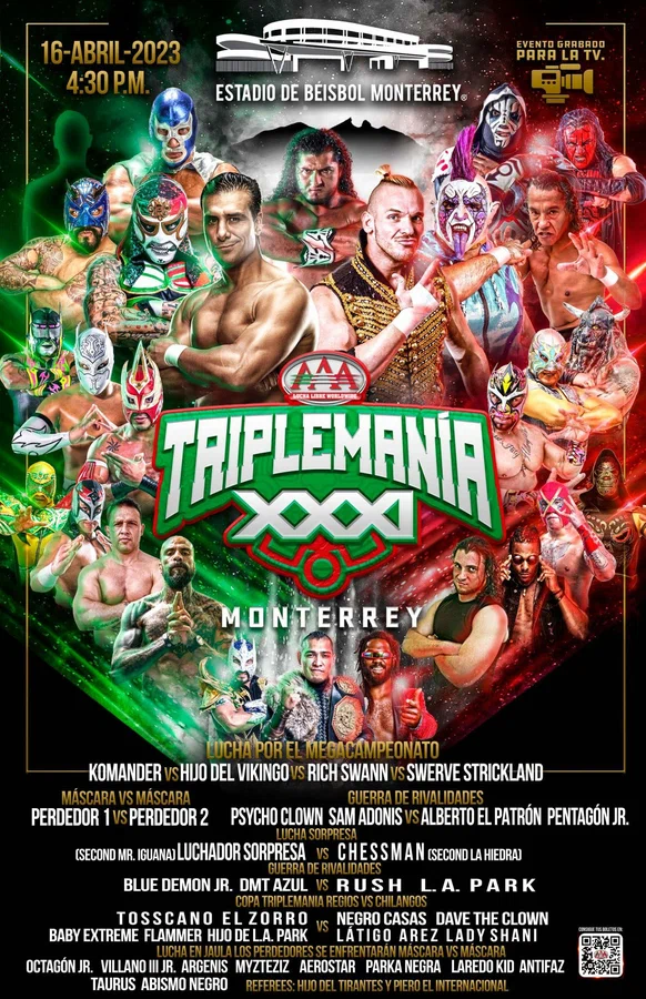 Постер: AAA: TripleMania XXXI Monterrey