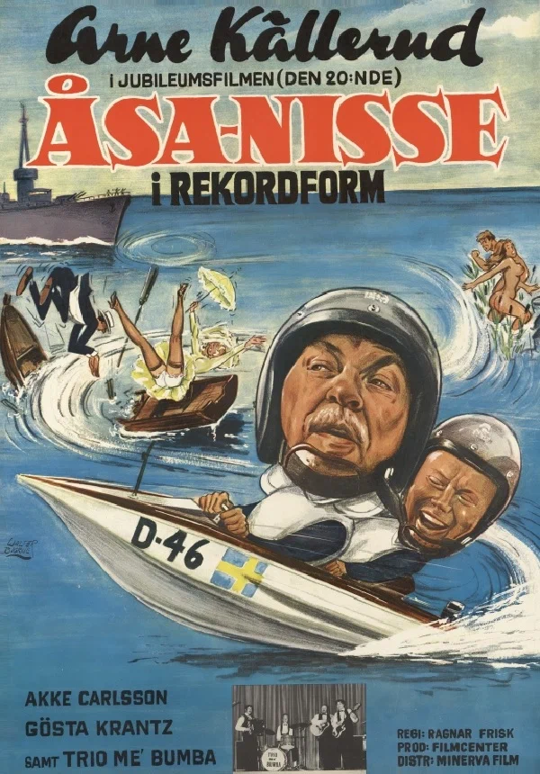 Постер: Åsa-Nisse i rekordform