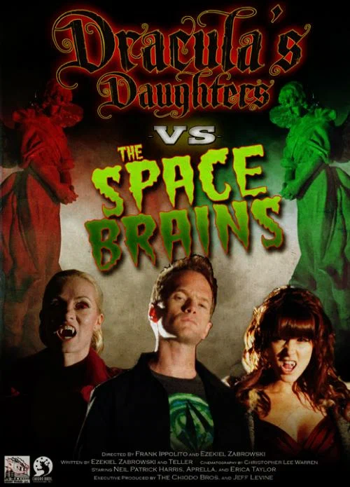 Постер: Dracula's Daughters vs. the Space Brains