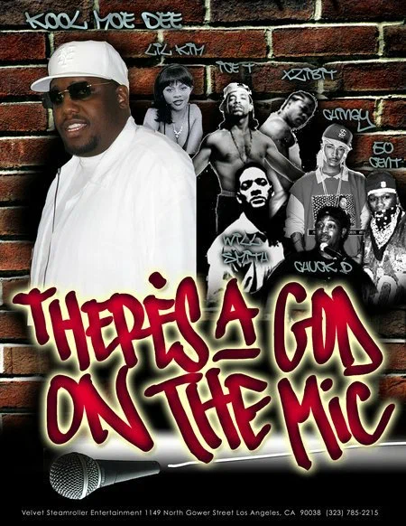 Постер: There's a God on the Mic