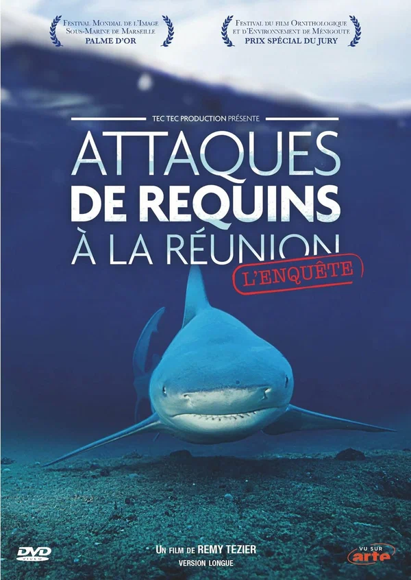 Постер: Attaques de Requins à La Réunion L'enquête