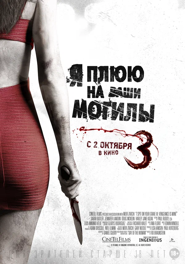 Постер: Я плюю на ваши могилы 3