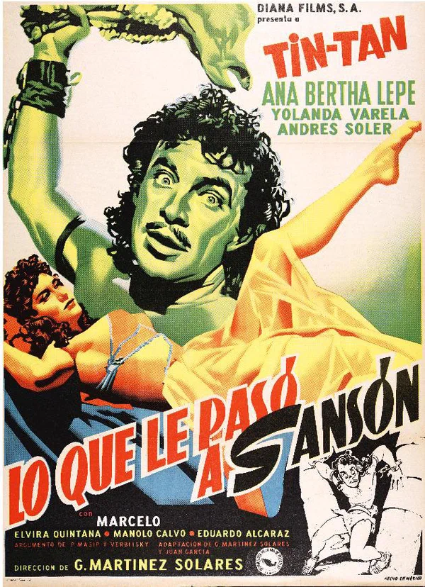 Постер: Lo que le pasó a Sansón