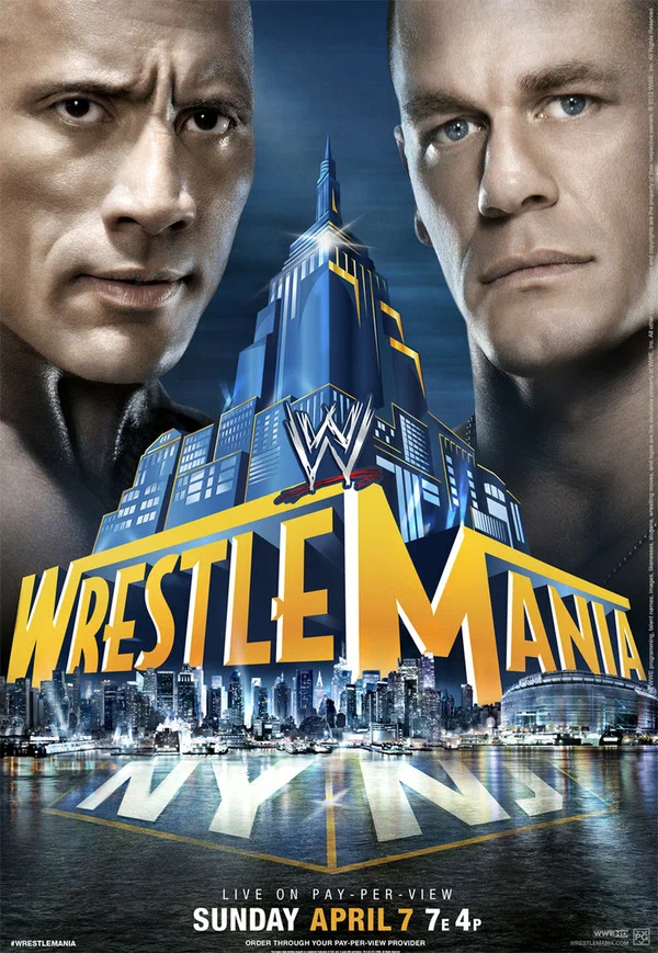 Постер: WWE РестлМания 29