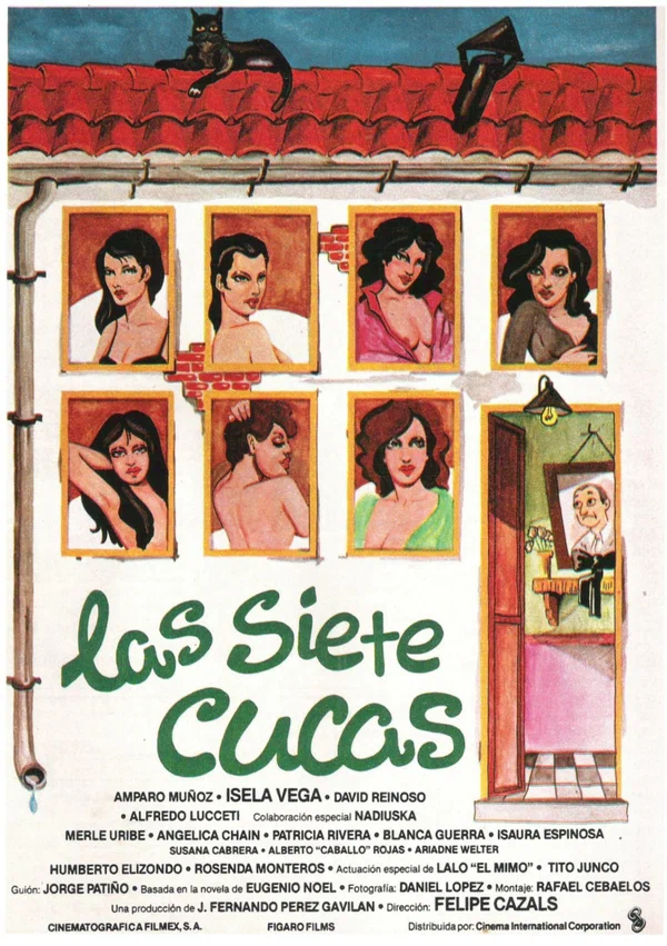 Постер: Las siete cucas