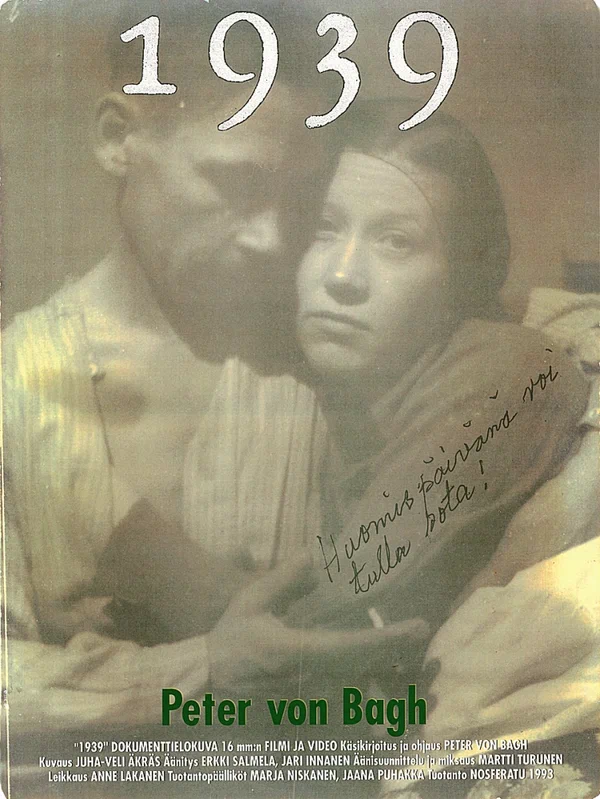 Постер: Vuosi 1939