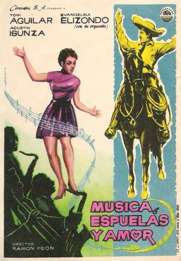 Постер: Música, espuelas y amor