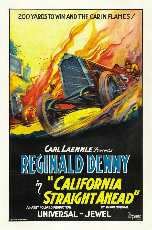 Постер: California Straight Ahead