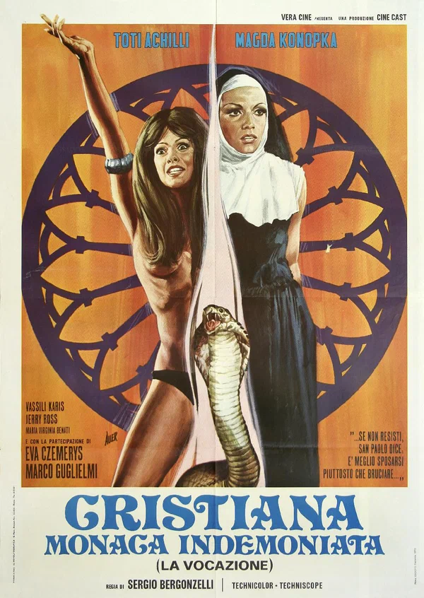 Постер: Cristiana monaca indemoniata