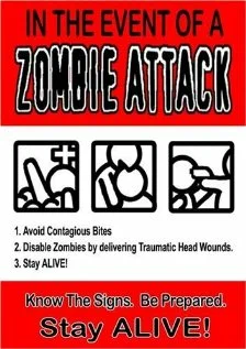 Постер: In the Event of a Zombie Attack