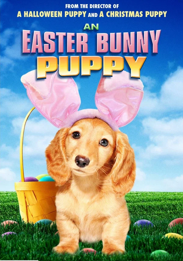 Постер: An Easter Bunny Puppy