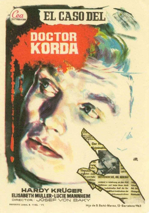 Постер: Gestehen Sie, Dr. Corda
