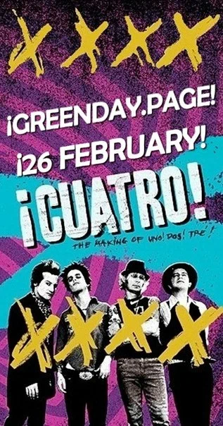 Постер: Green Day: ¡Cuatro!